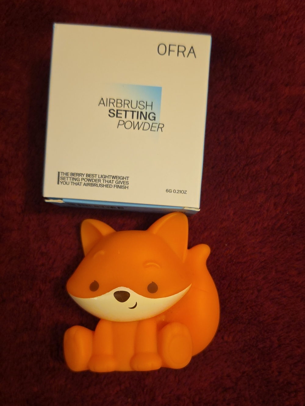 🆕 Ofra Cosmetics Airbrush Loose Setting Powder in Brightening Strawberry Pink
